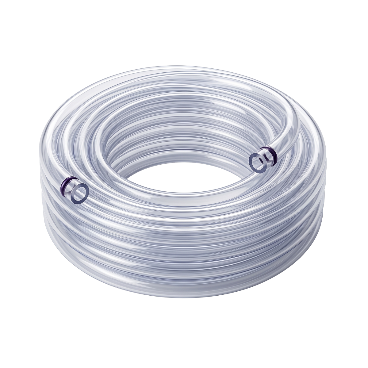 CAÑO CRISTAL PVC TRANSPARENTE 5 x 8 x 50