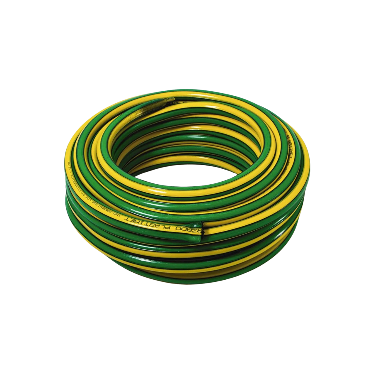 CAÑO RIEGO TRICOLOR REFORZADO DE INTERIOR BLANCO 1/2 x 25