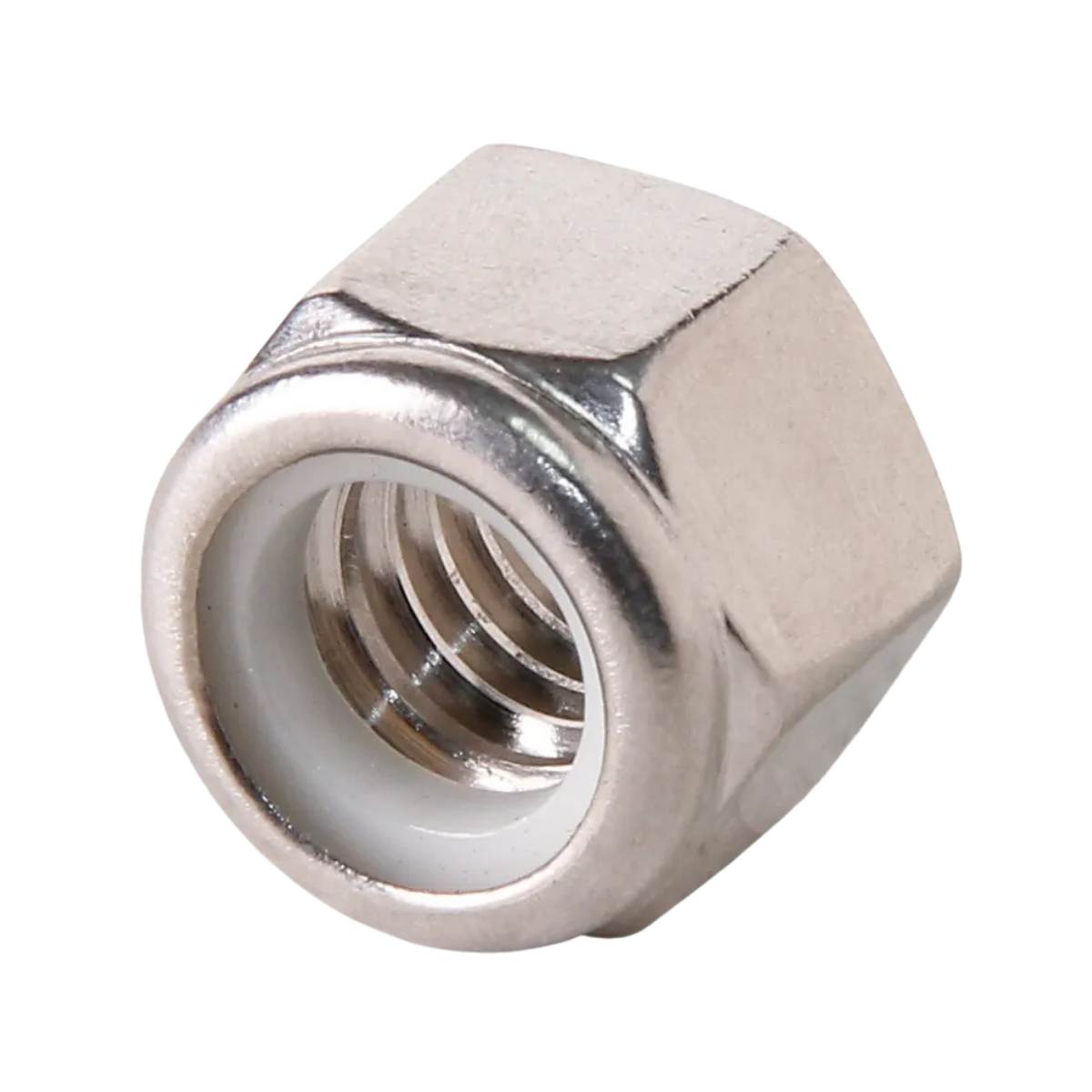 TUERCA AUTOFRENANTE ACERO INOXIDABLE 6 X P 1.00 x STD ACERO INOXIDABLE
