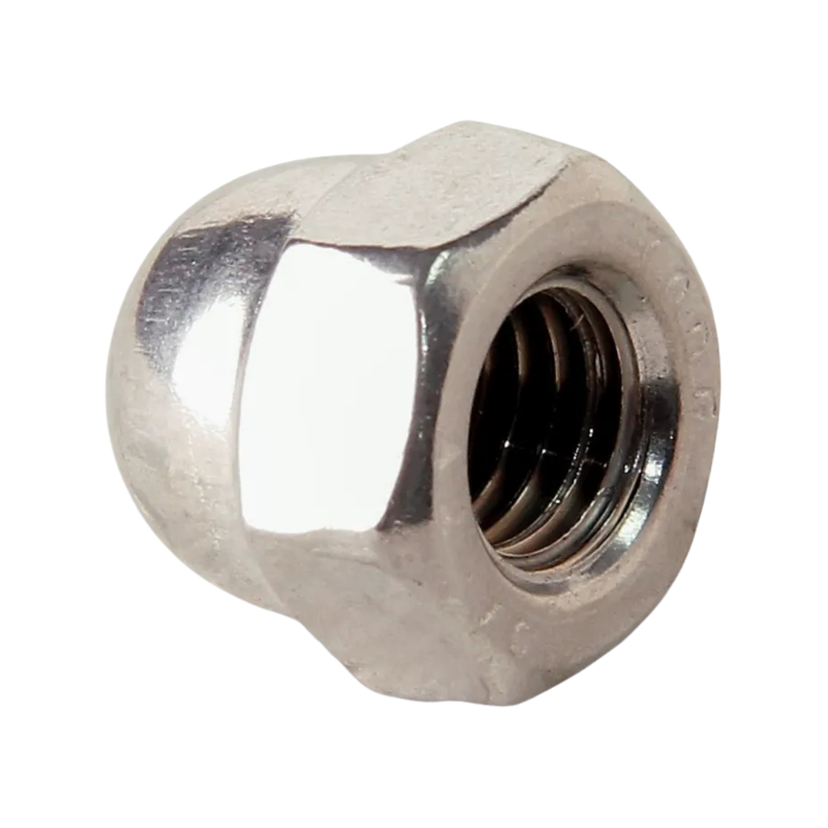 TUERCA CIEGA INOXIDABLE MILIMETRICA 4 X P 0.70 x STD ACERO INOXIDABLE