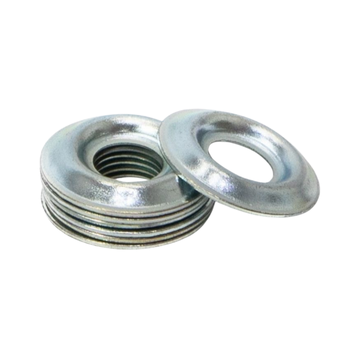 ARANDELAS CUNAS PLATEADAS 4 x X UN